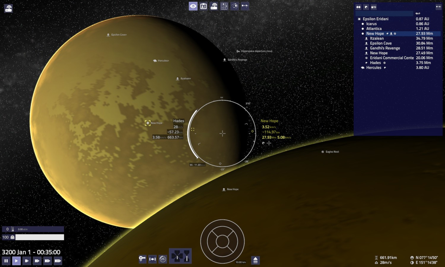 Pioneer Space Sim (itch) - кадр 1