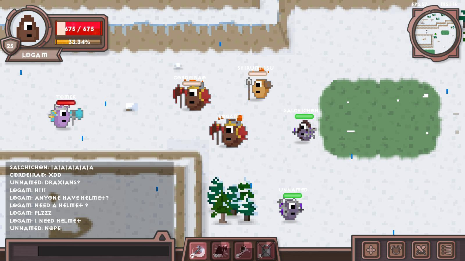 Alpha: Little War Online [MMORPG] (itch) - кадр 1