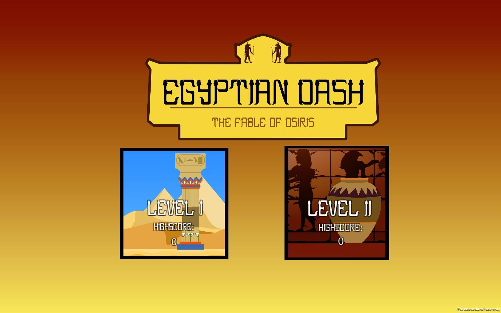 Egyptian Dash (itch) - кадр 1