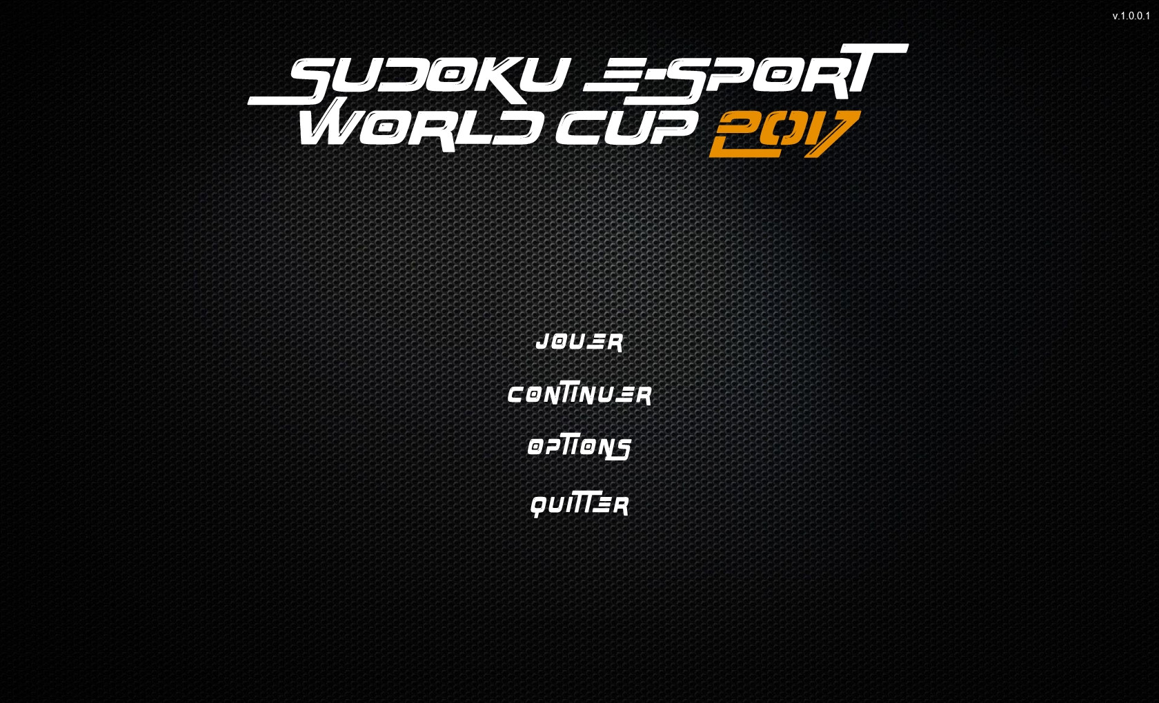 Sudoku e-Sport World Cup 2017 (itch) - кадр 1