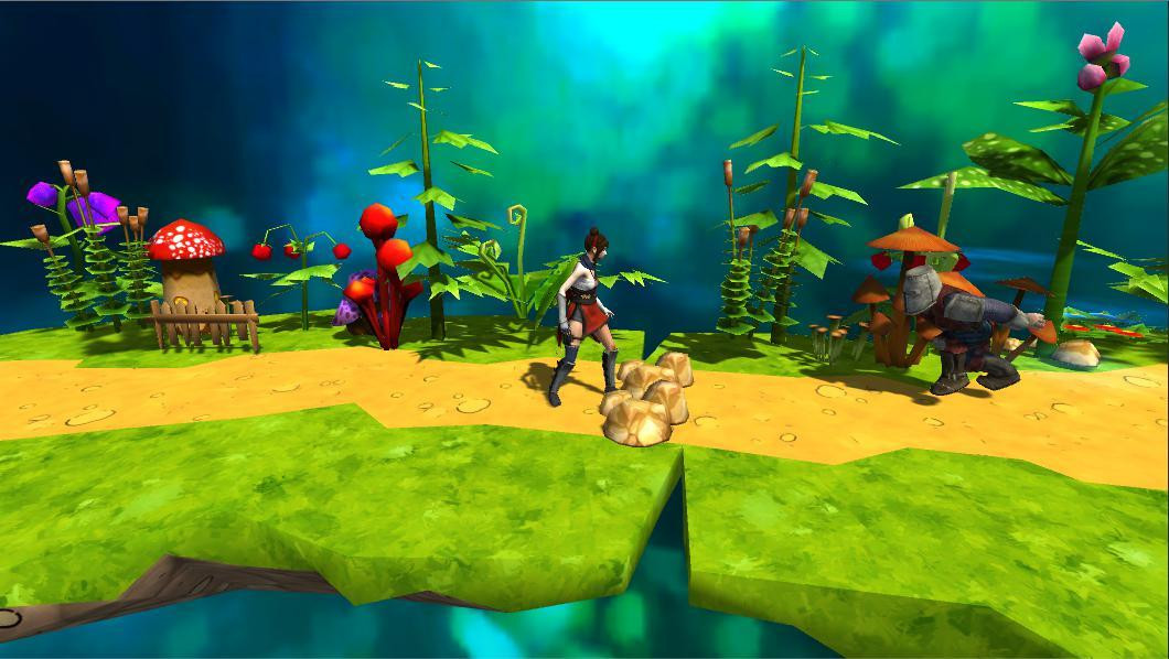 Nia in Mushroom World (itch) - кадр 1
