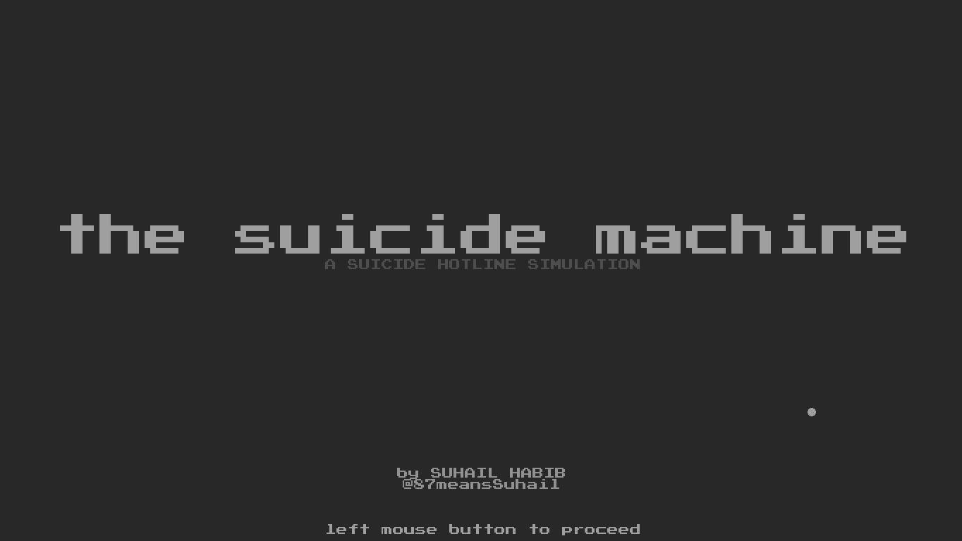 The Suicide Machine (itch) - кадр 1