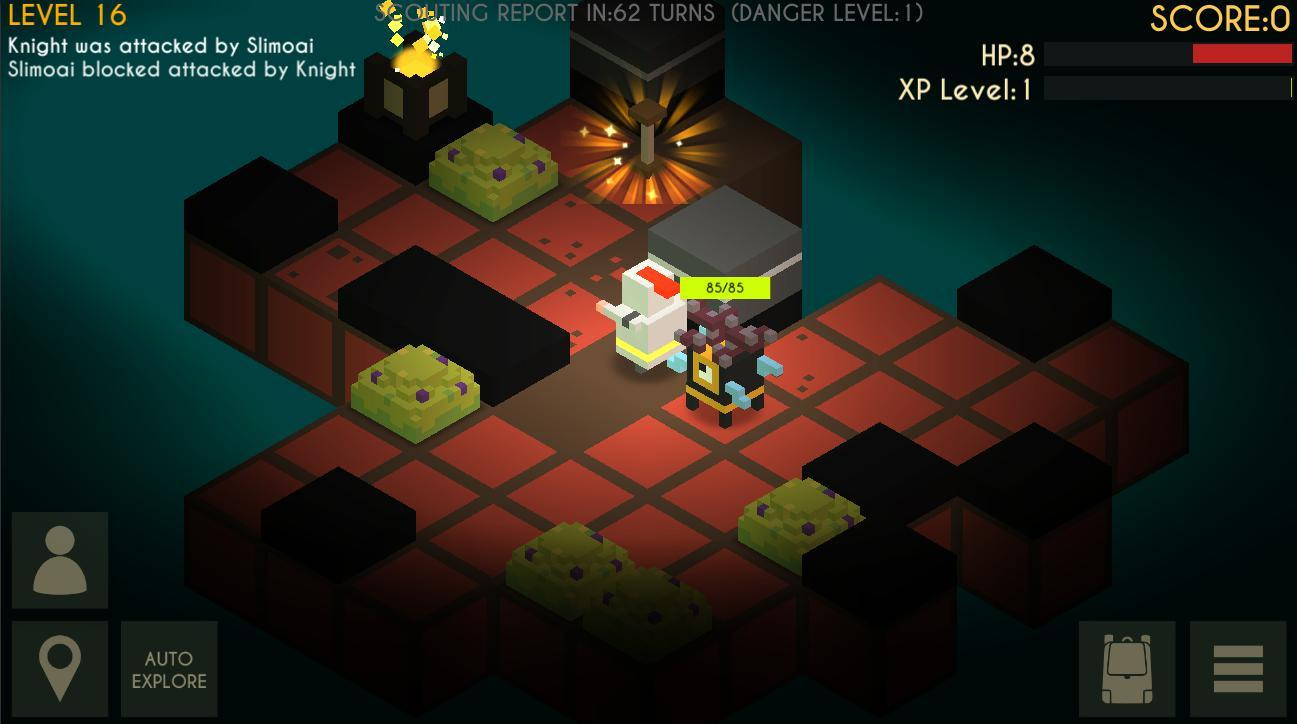 Rogues and Raiders - Voxel Roguelike (itch) - кадр 1