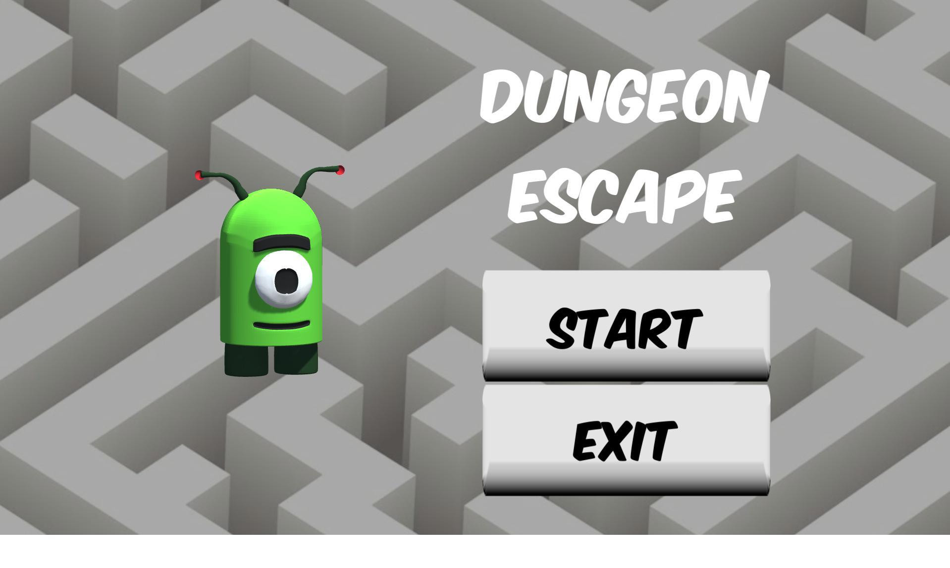 Dungeon Escape - Weekly Game Jam #72 (itch) - кадр 1