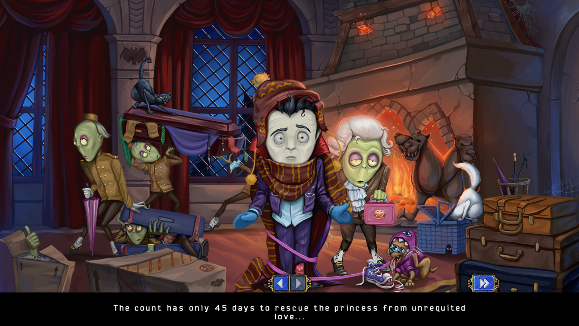 Incredible Dracula: Chasing Love Collector's Edition - кадр 1