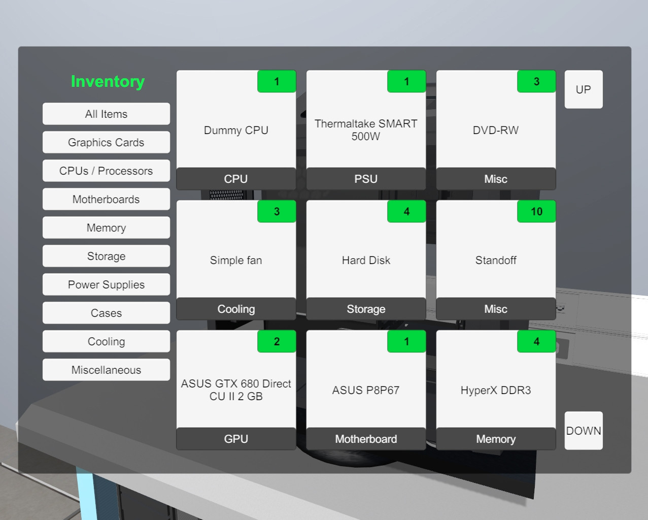 PC Building Simulator Demo (itch) - кадр 1