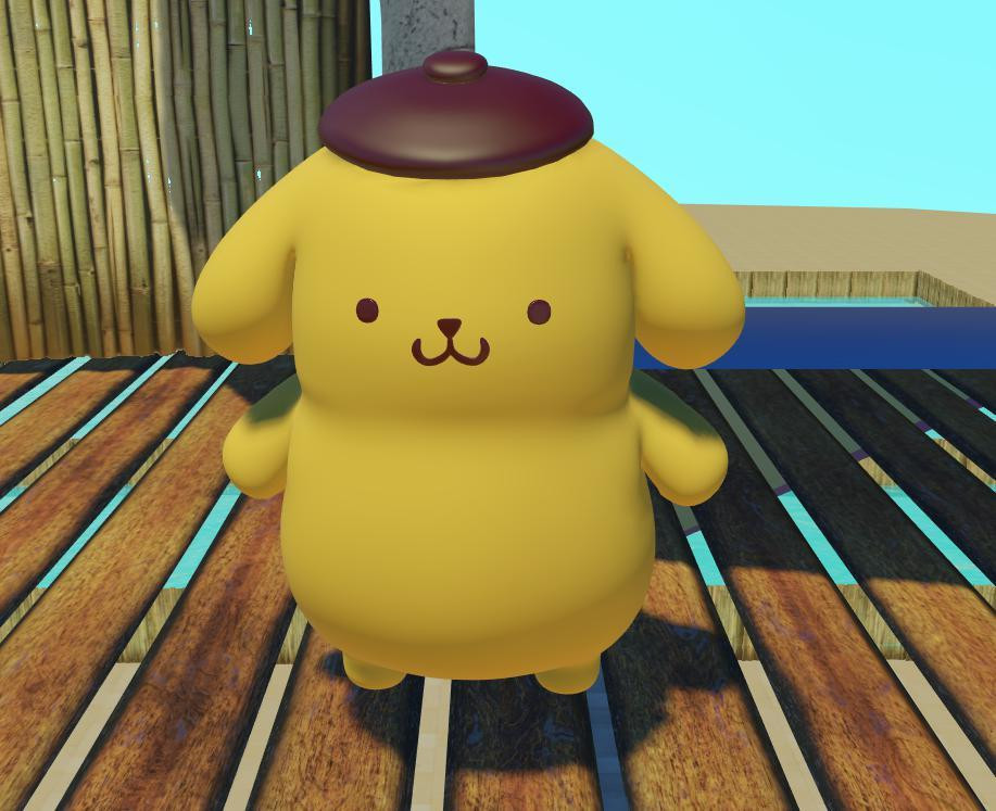 Pom Pom Purin Water Slide (itch) - кадр 1