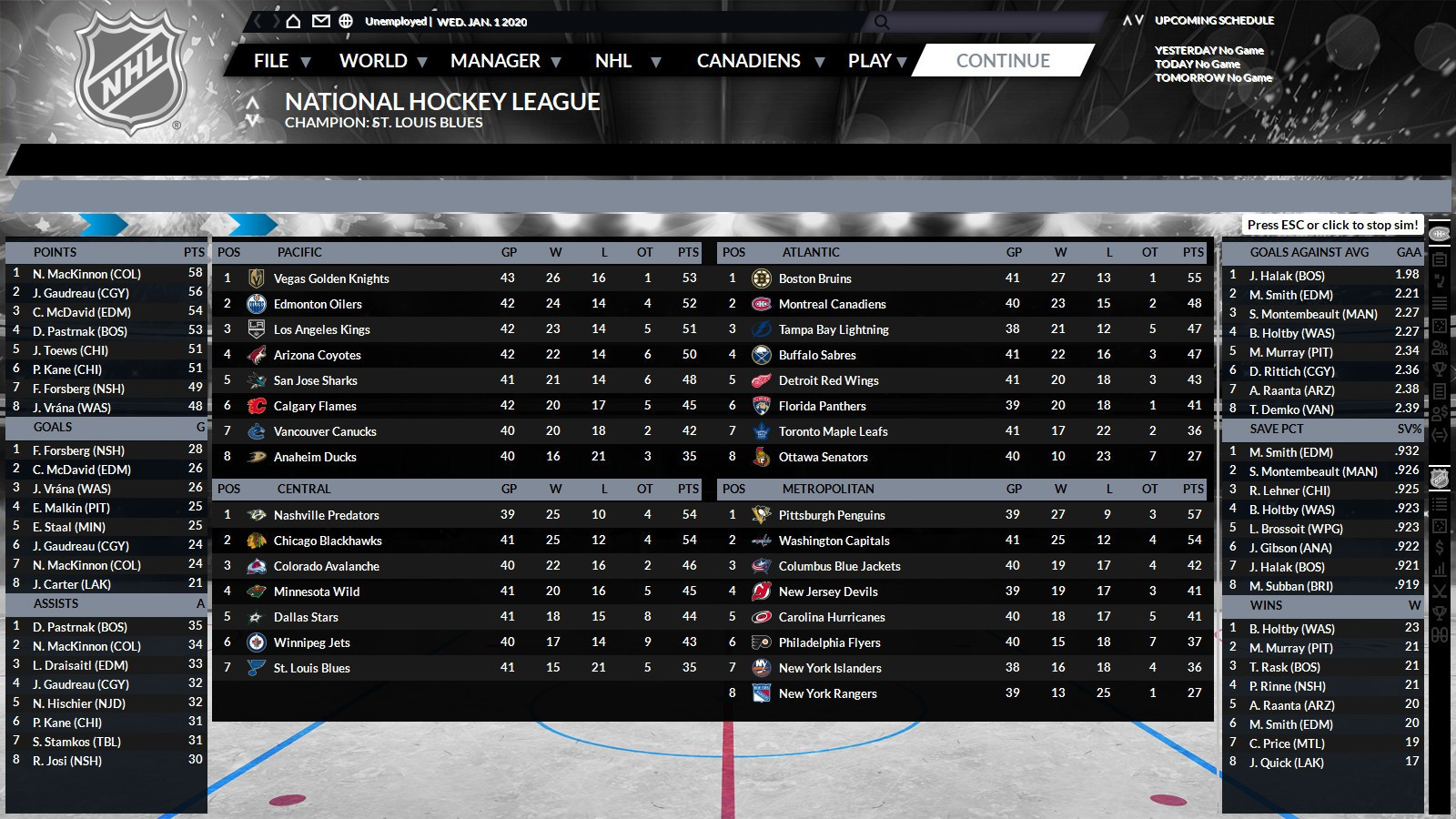 Franchise Hockey Manager 6 - кадр 1