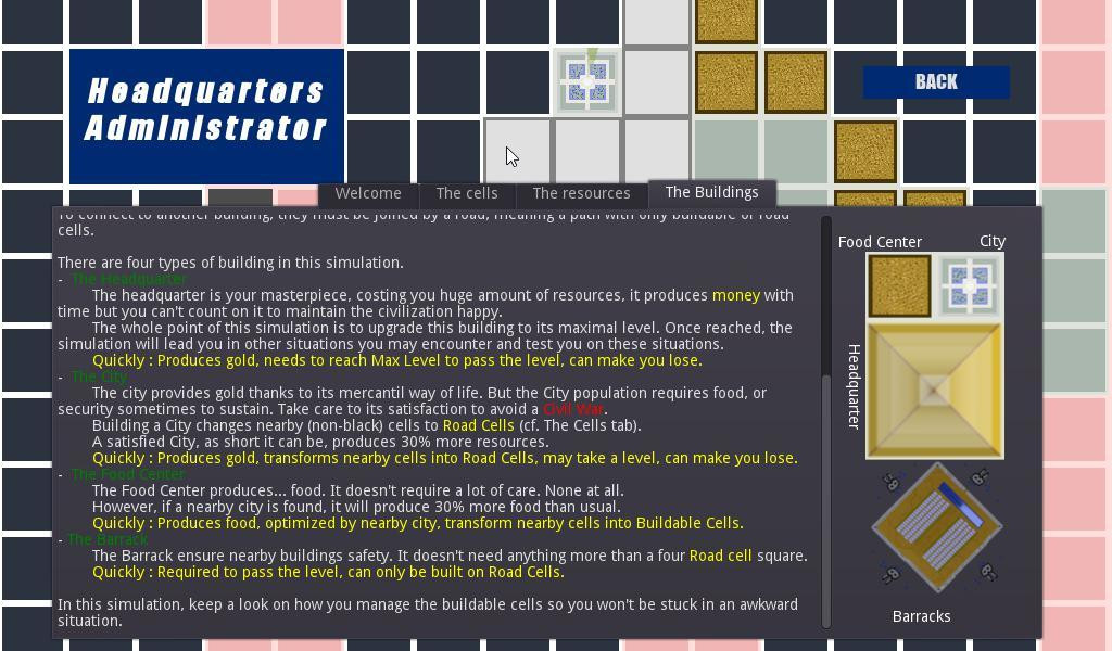 Headquarter Administrator (itch) - кадр 1