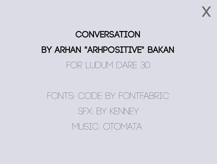 Conversation (itch) - кадр 1