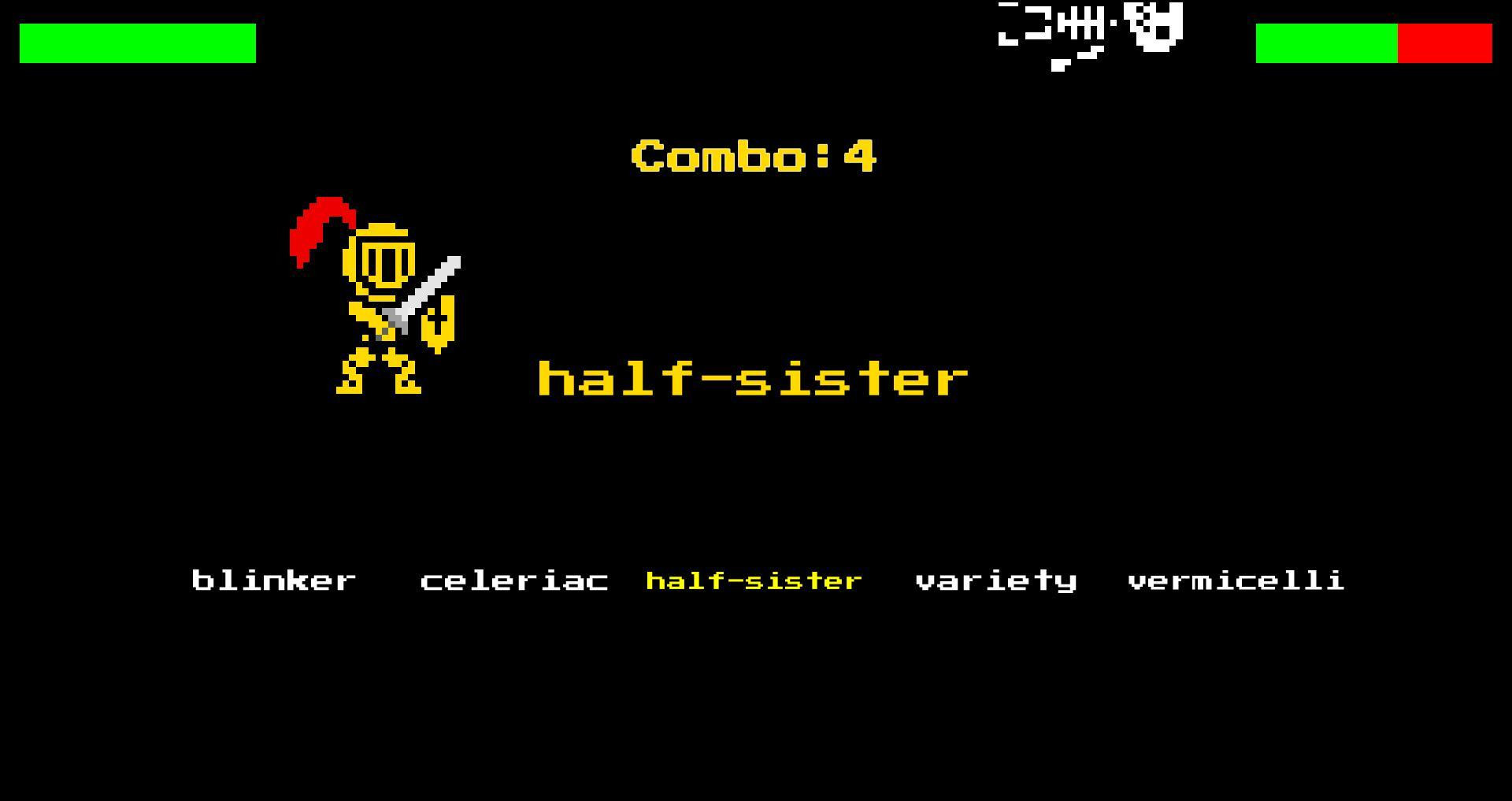 Super Word Knight: Searching for Courage (itch) - кадр 1