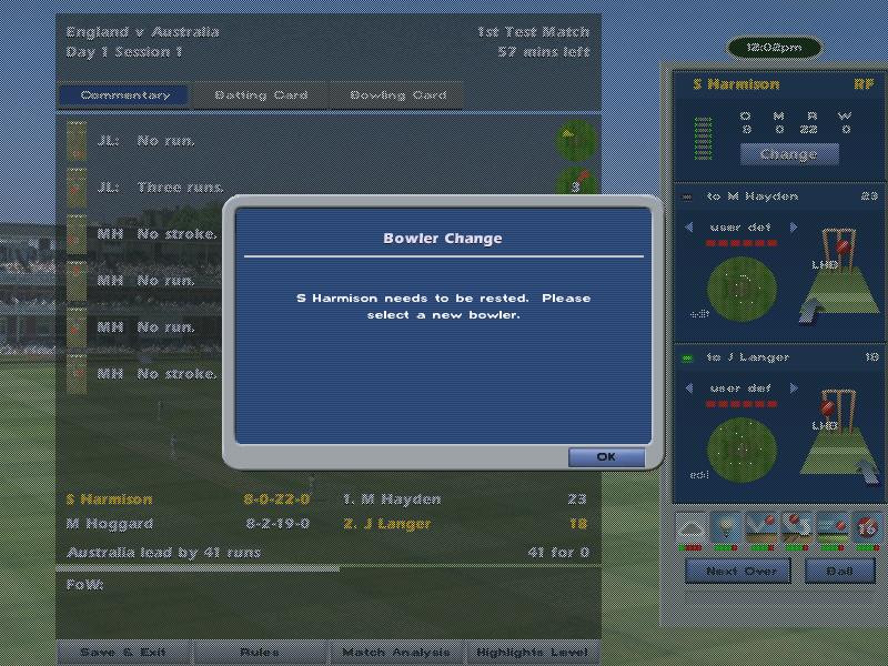 International Cricket Captain Ashes Year 2005 - кадр 2