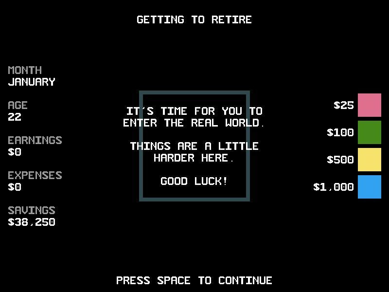 Getting to Retire (itch) - кадр 1