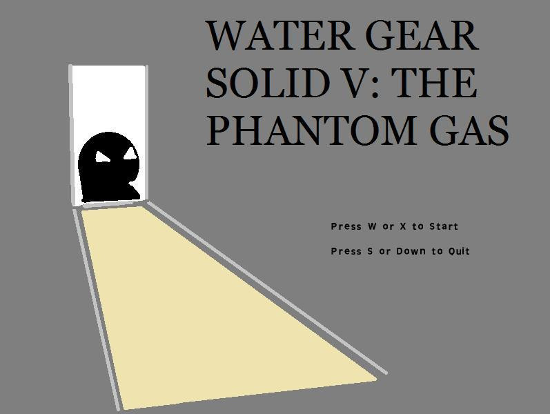 Water Gear Solid V: The Phantom Gas (itch) - кадр 1