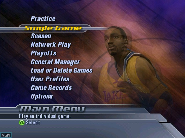 NBA Inside Drive 2004 - кадр 1