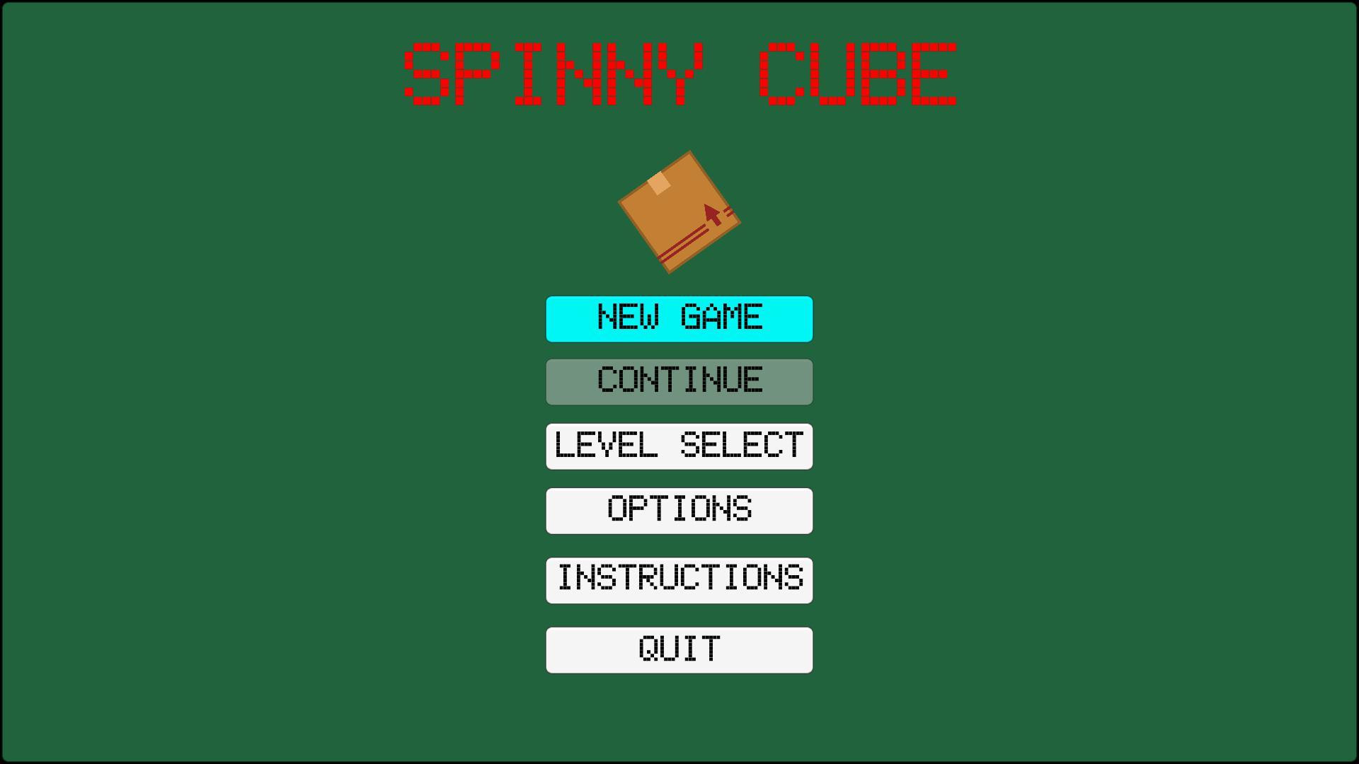 Spinny Cube (demo) (itch) - кадр 1