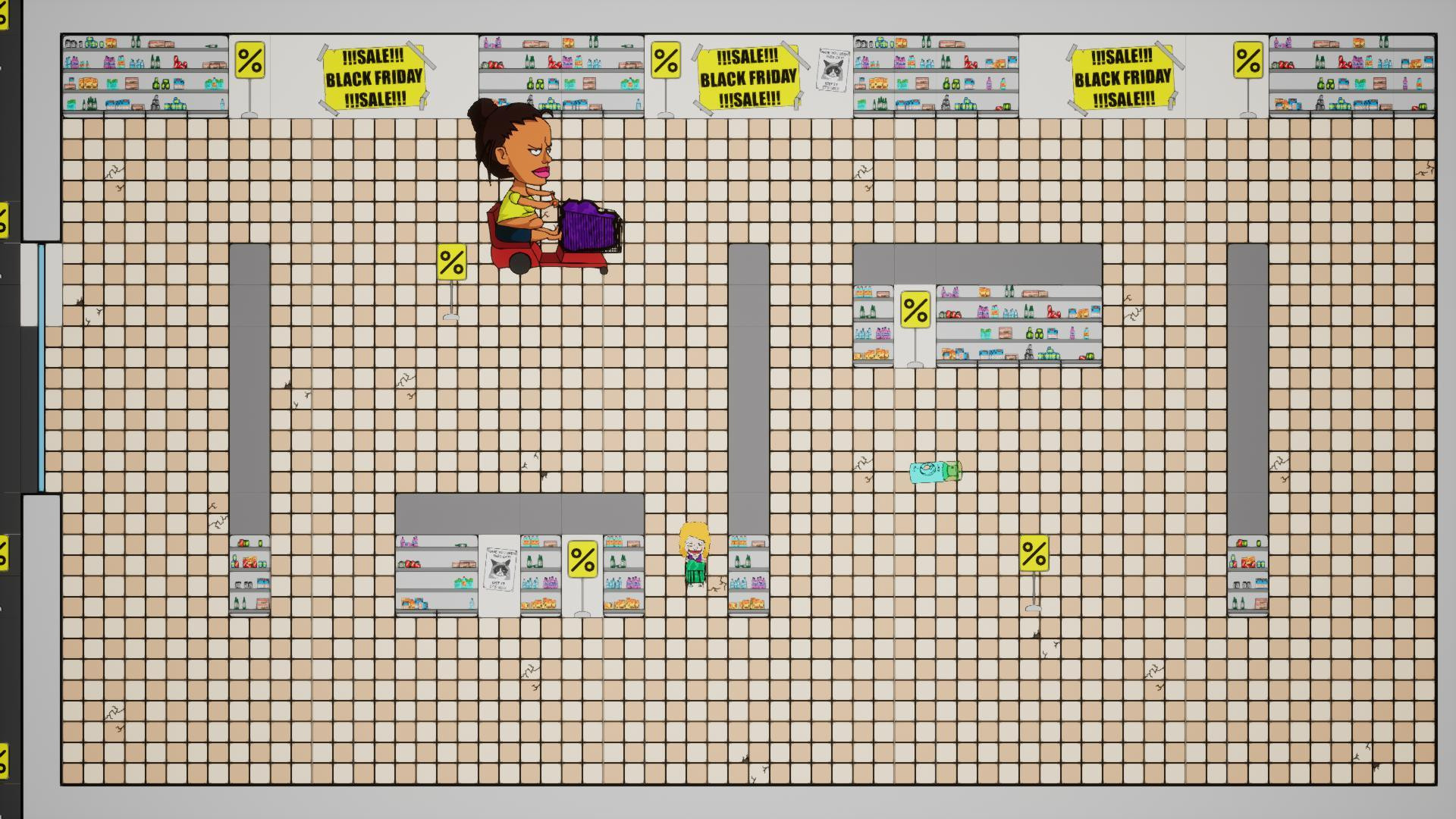 American Trash War: Black Friday Edition (itch) - кадр 1