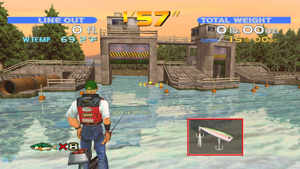 Sega Bass Fishing - кадр 1