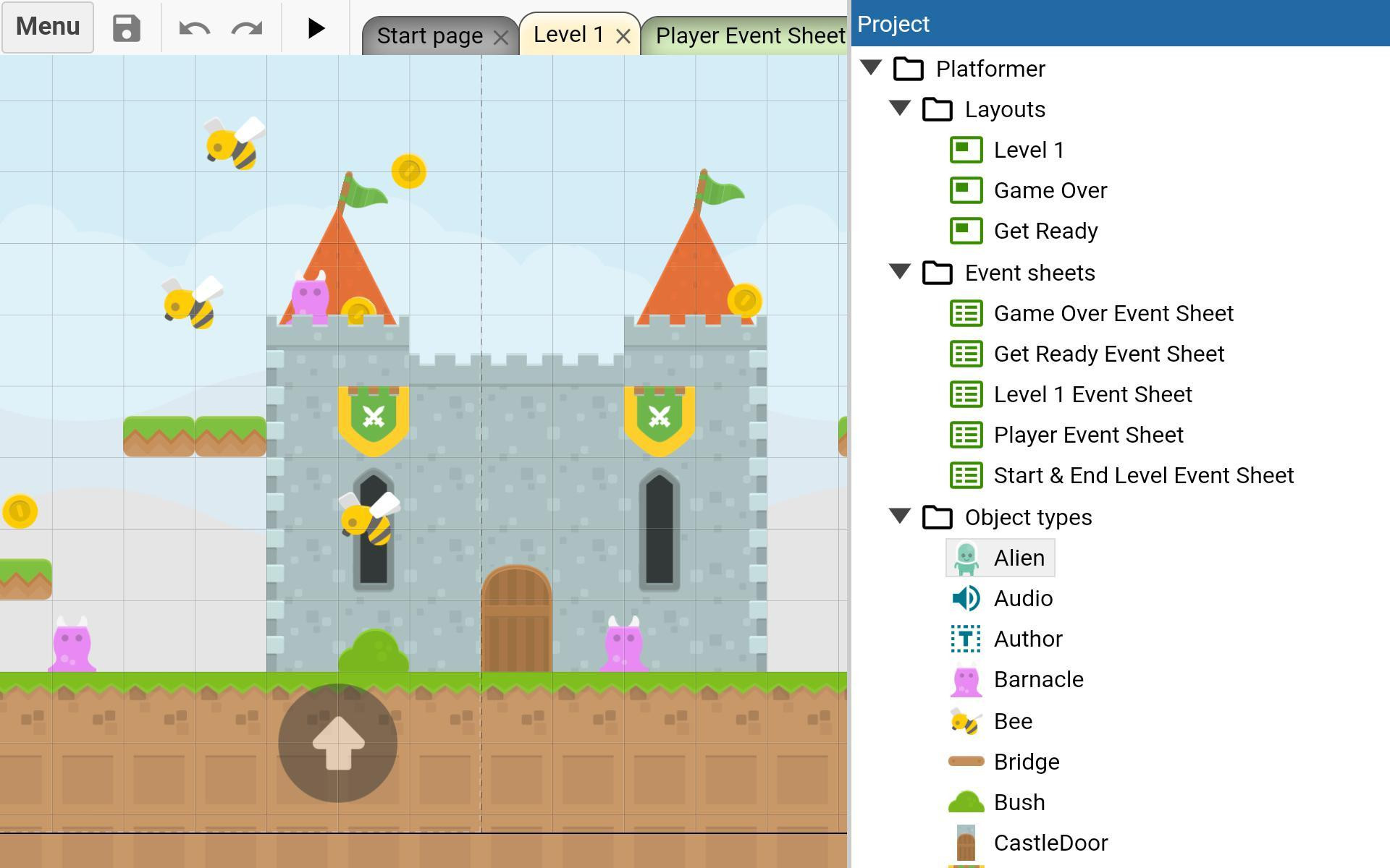 Platformer (Exemplar) (itch) - кадр 1