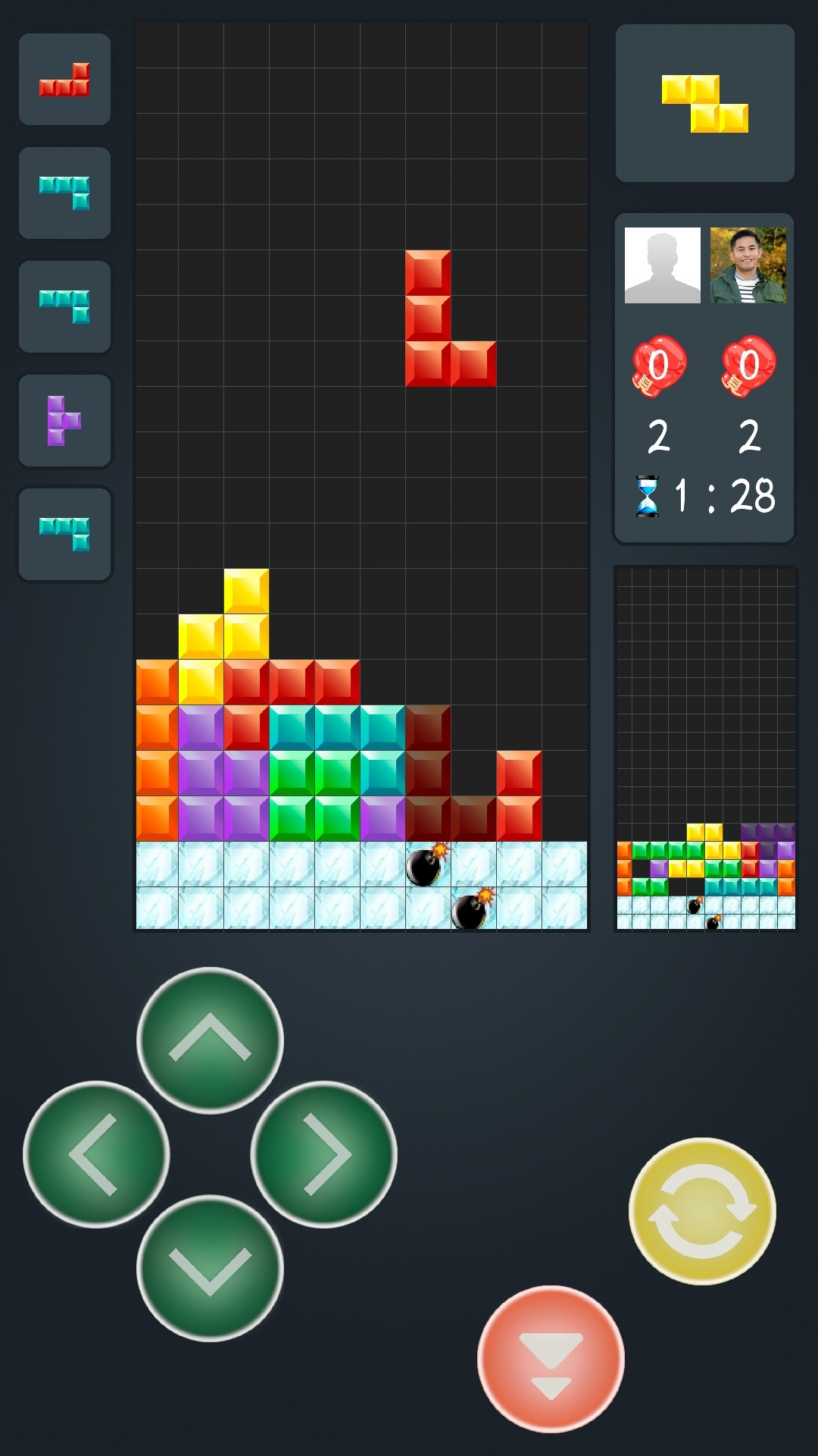 PVP Blocks - tetris multiplayer (itch) - кадр 1