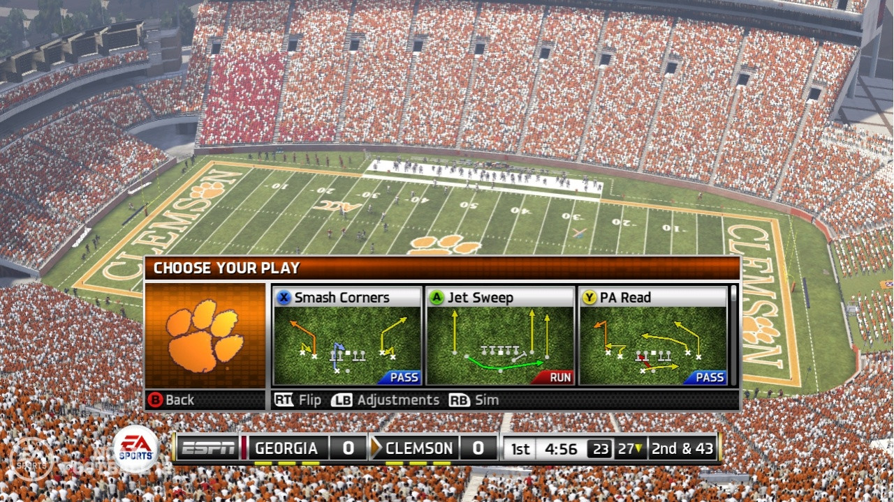 NCAA Football 12 - кадр 3