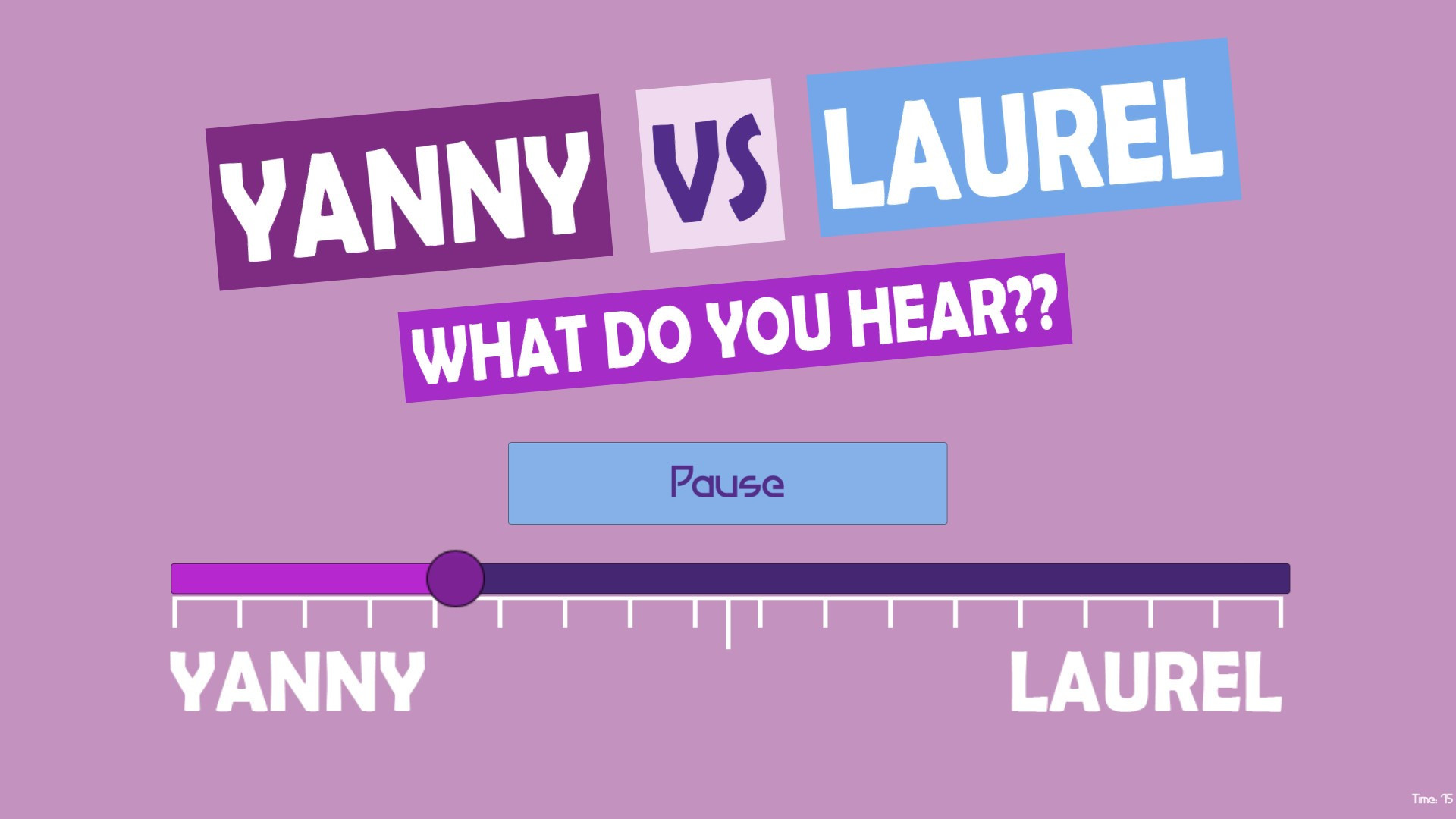 What do you hear?? Yanny vs Laurel - кадр 1