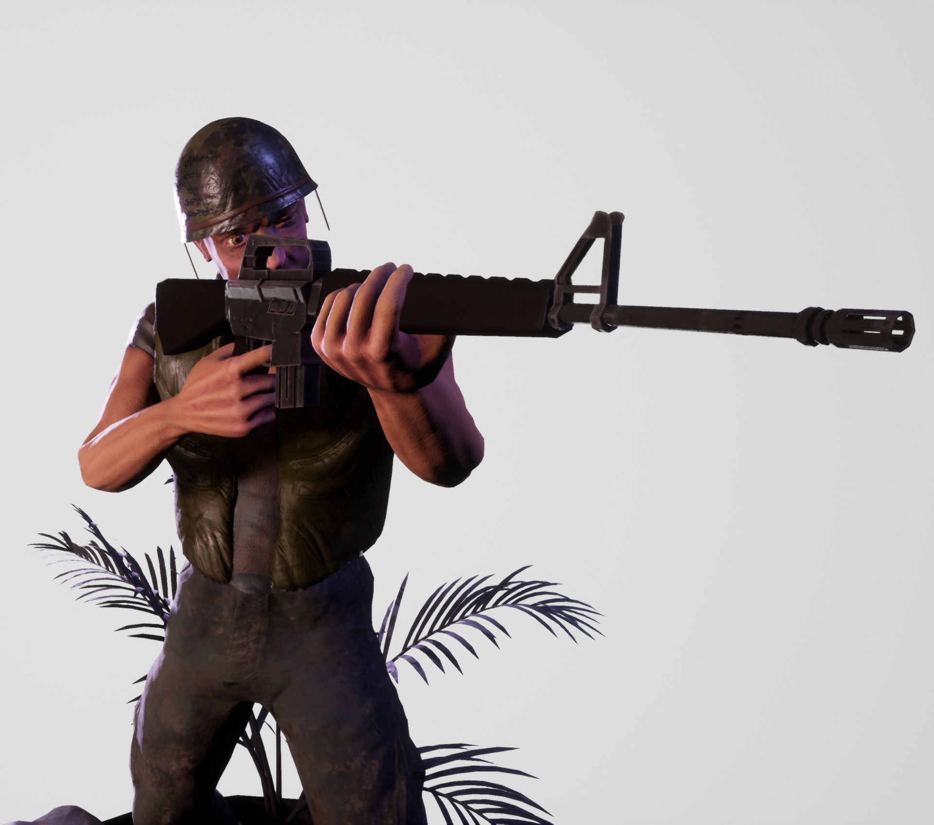 Vietnam War Infantry Soldier (itch) - кадр 1
