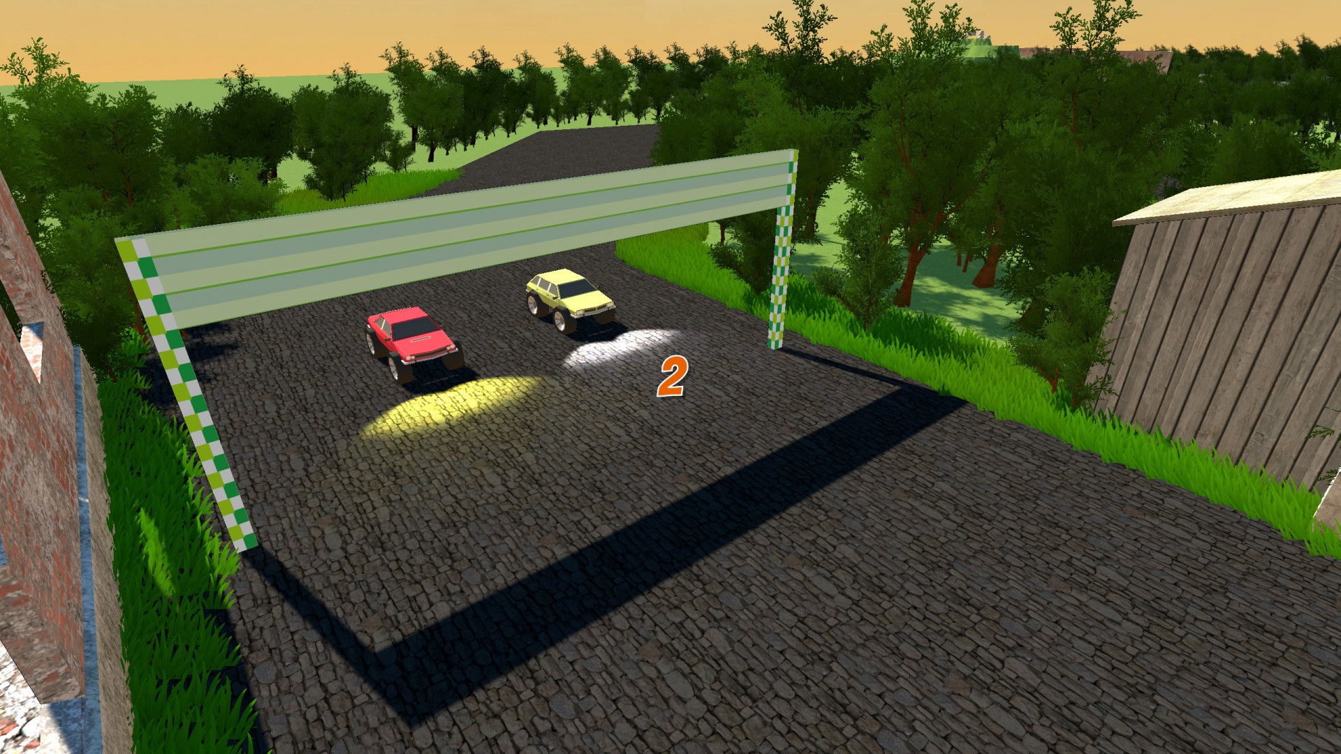Racing Game (itch) - кадр 1
