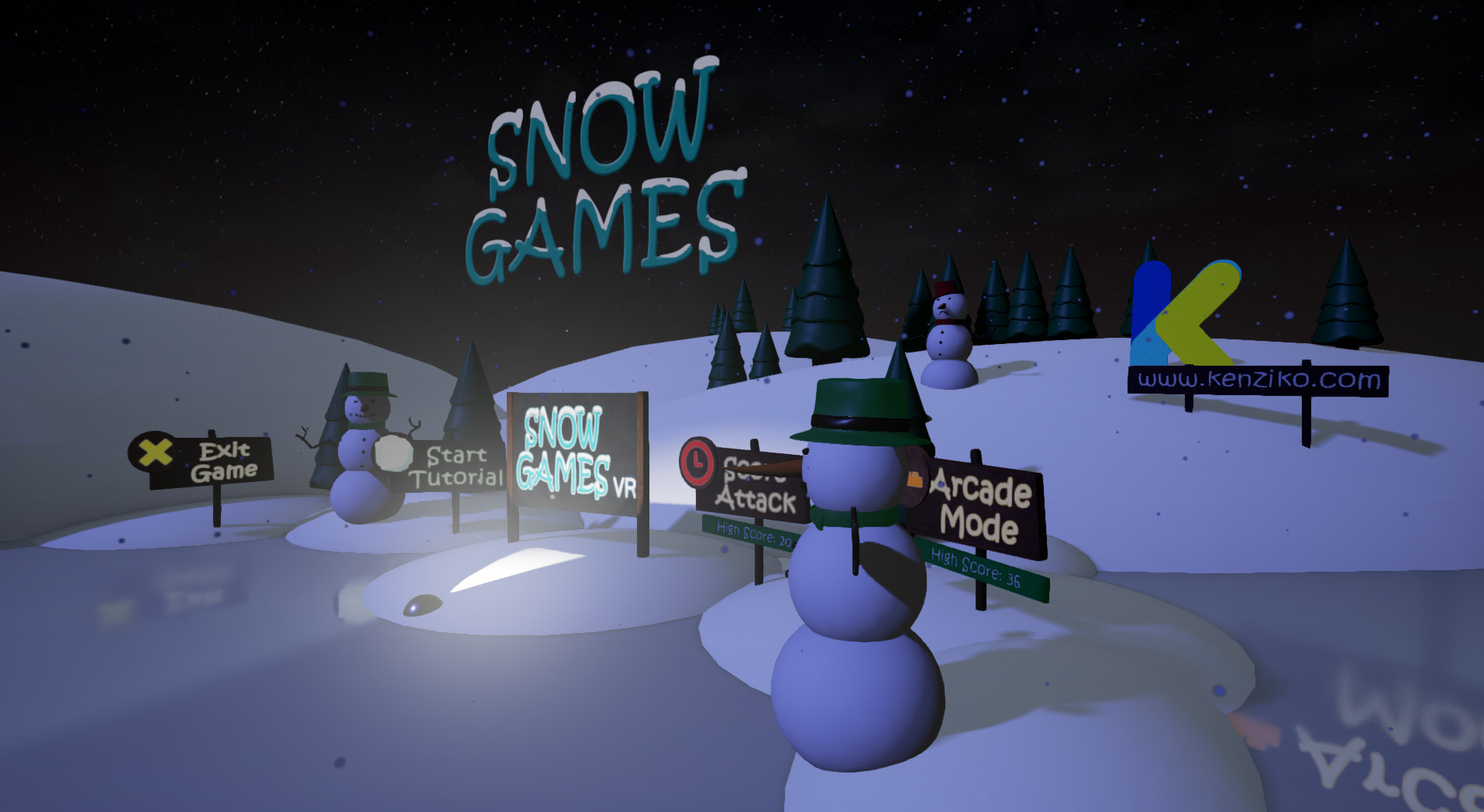 Snow Games VR - кадр 2