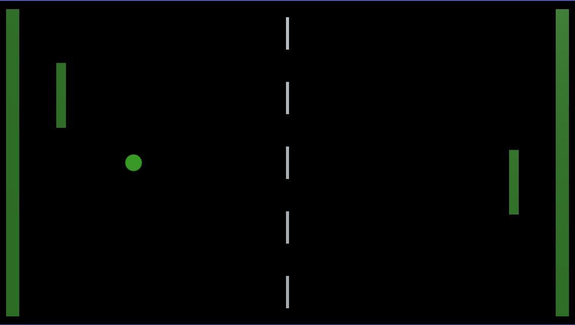 Pong (2 player game) (itch) - кадр 1