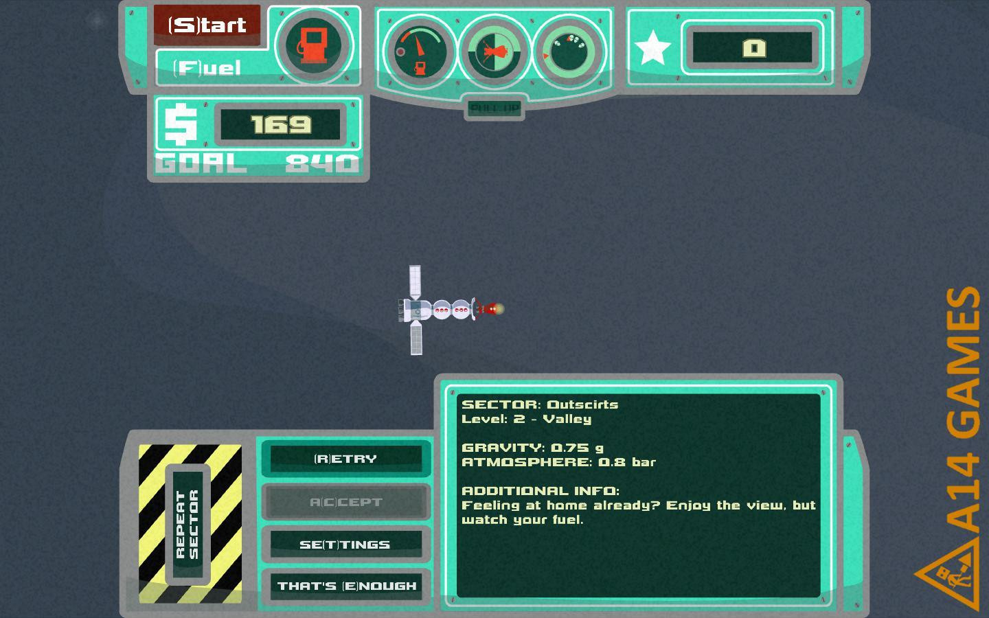 Master Lander (itch) - кадр 2