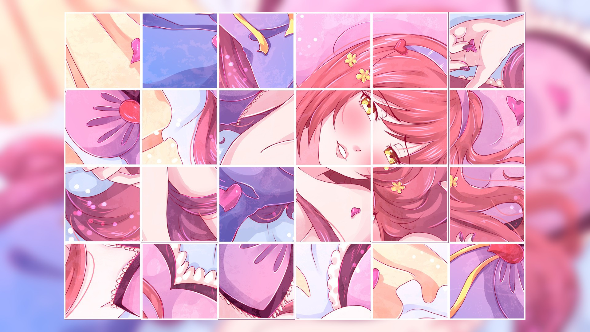 Lovely Girl Puzzle - кадр 1