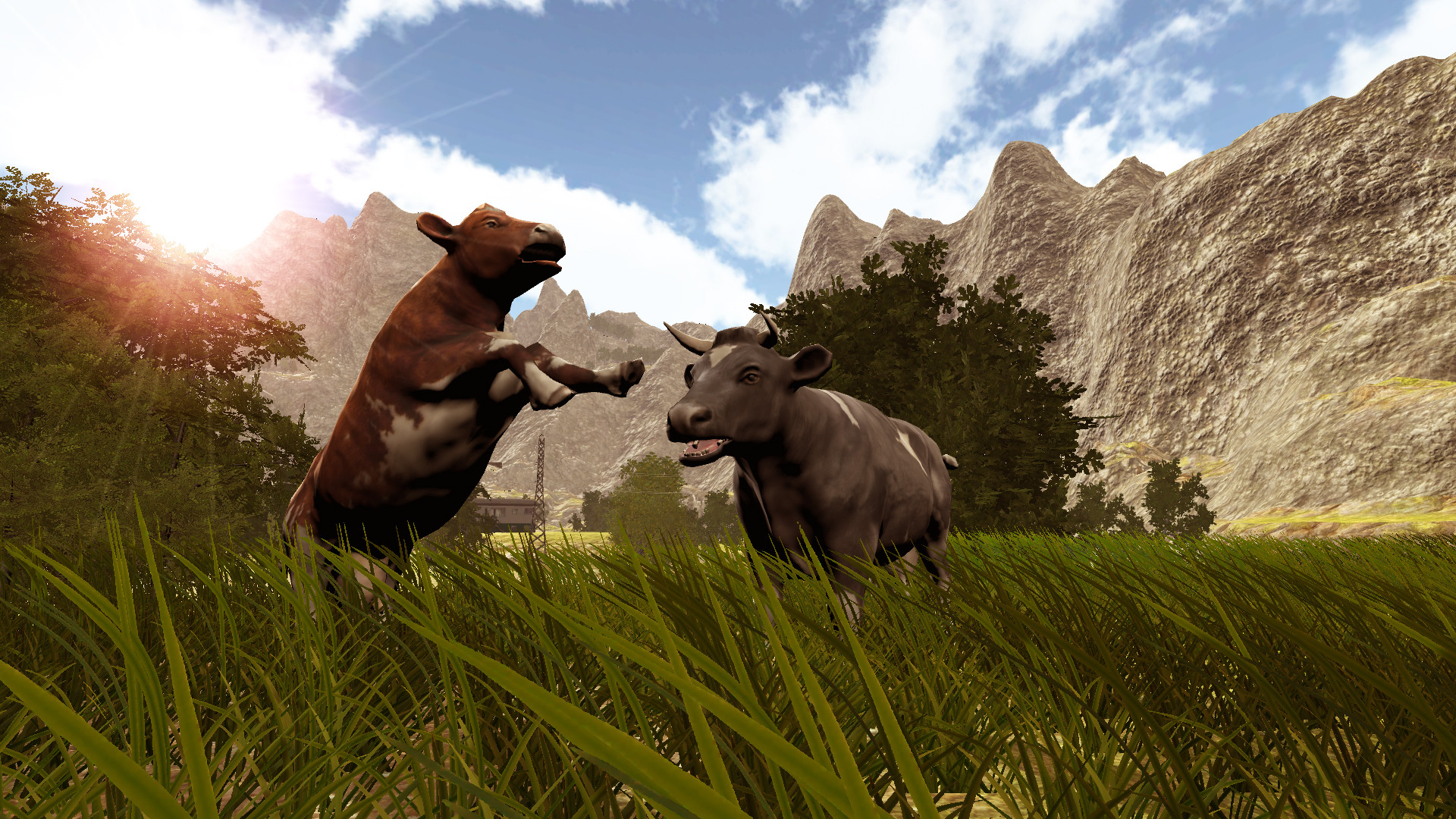 Cow Catcher Simulator - кадр 1