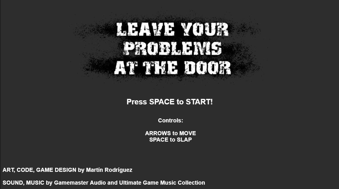 Leave your problems at the door (itch) - кадр 1