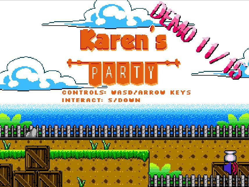 Karen's Party (DEMO, #NESBoxJam) (itch) - кадр 1