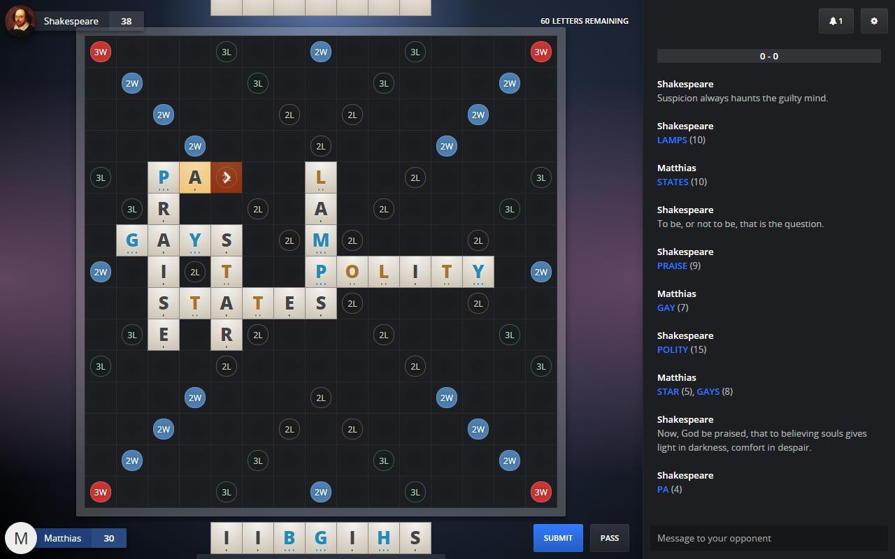 Crosswords Arena (itch) - кадр 1