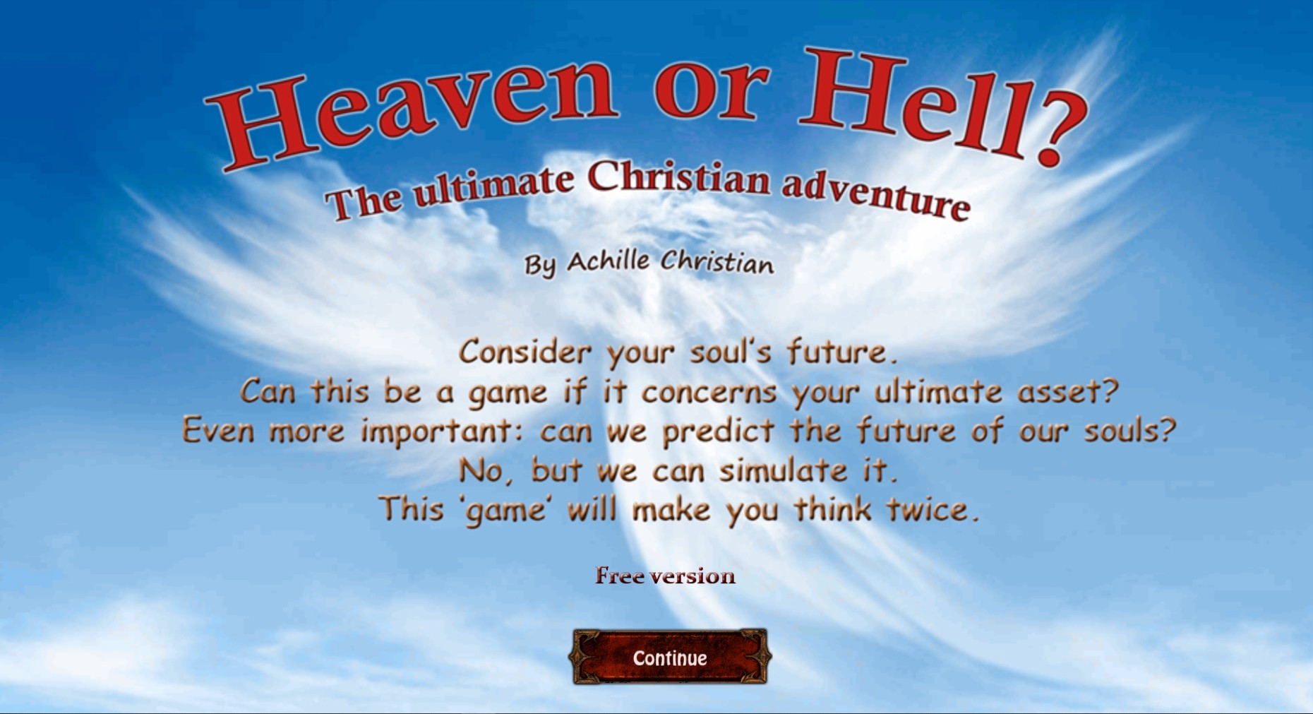 Heaven or hell (itch) - кадр 1