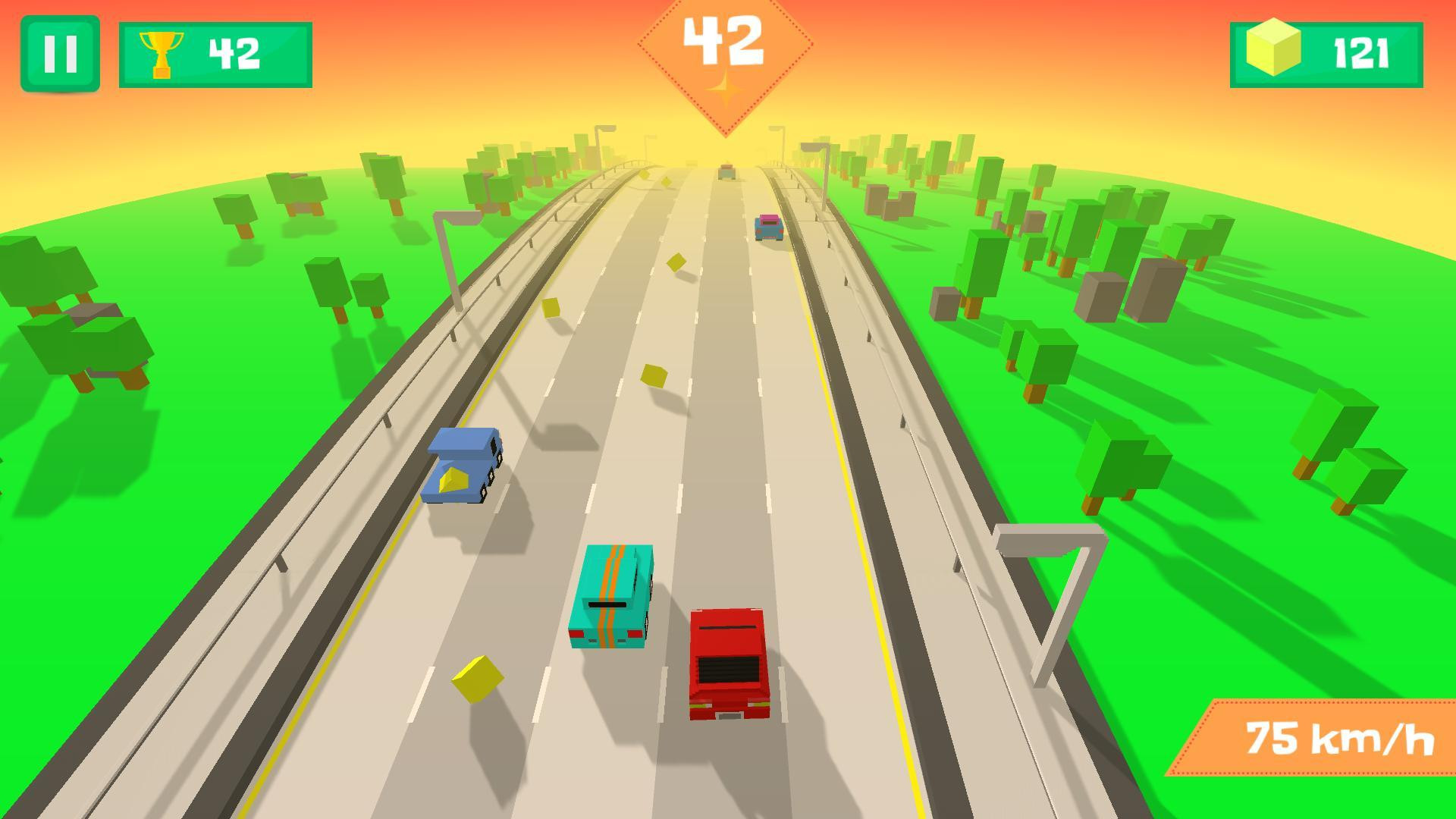 Pixel Traffic: Highway Racing - кадр 1
