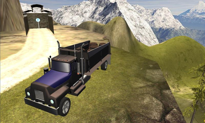 off road cargo truck driving simulator (itch) - кадр 1
