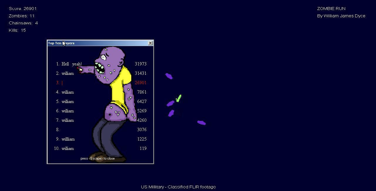 Zombie Run (wilbefast) (itch) - кадр 1