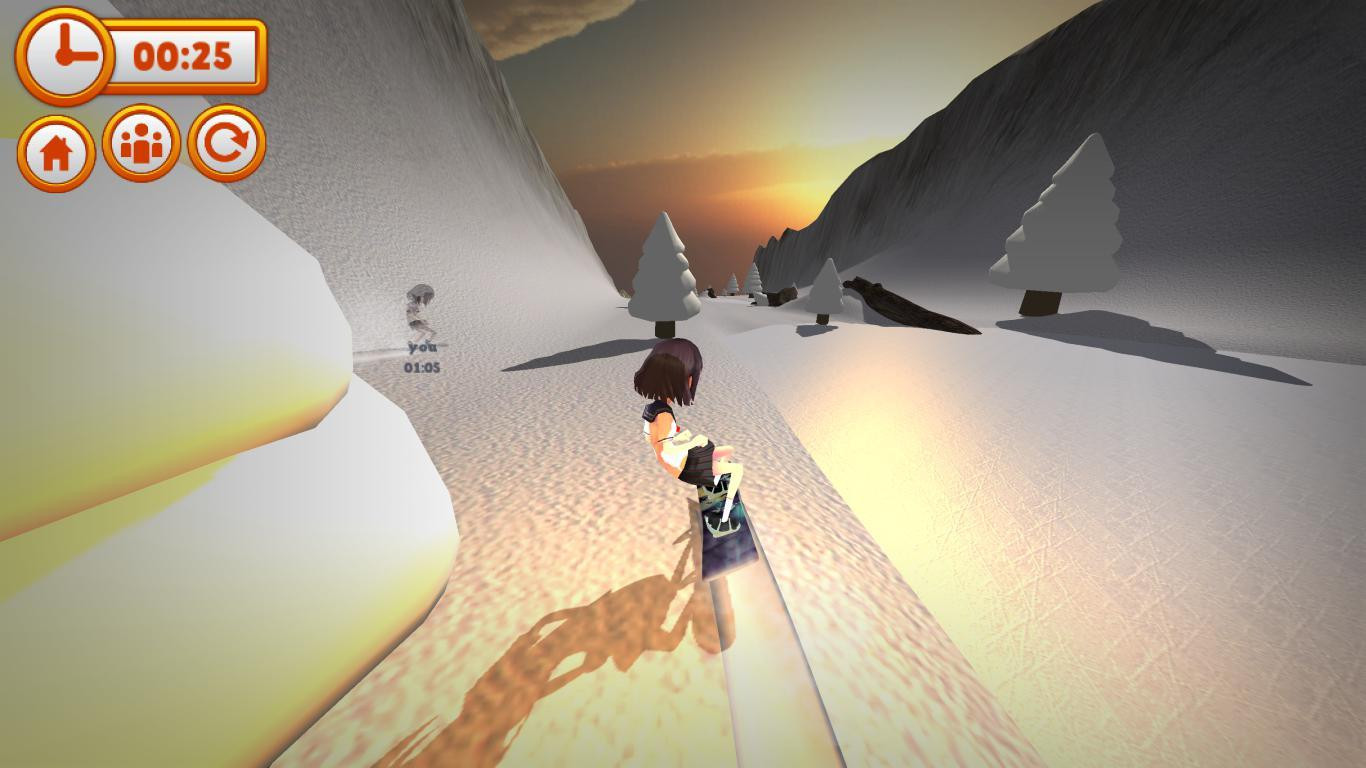 Mad Snowboarding (itch) - кадр 1