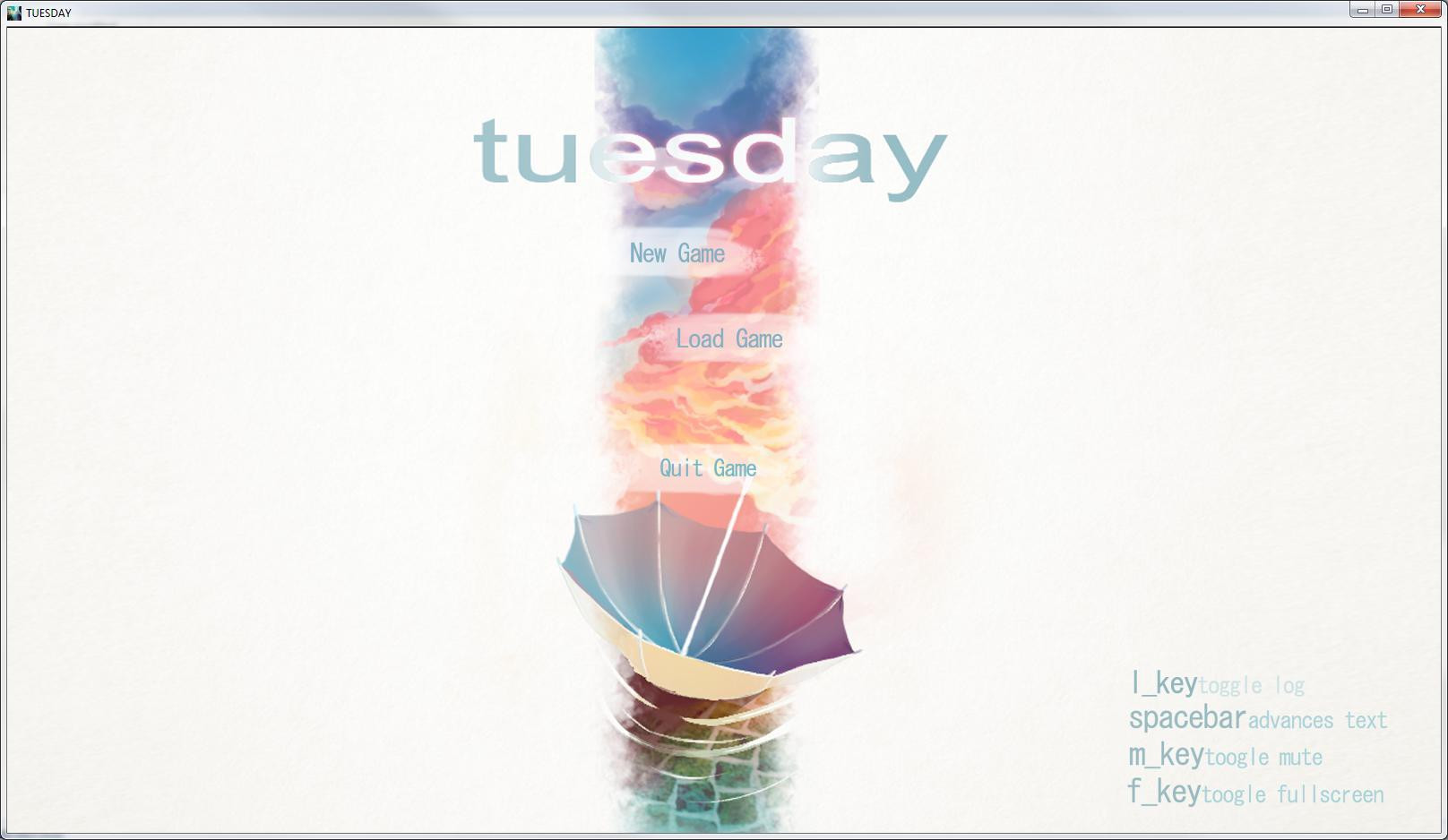TUESDAY (itch) - кадр 1