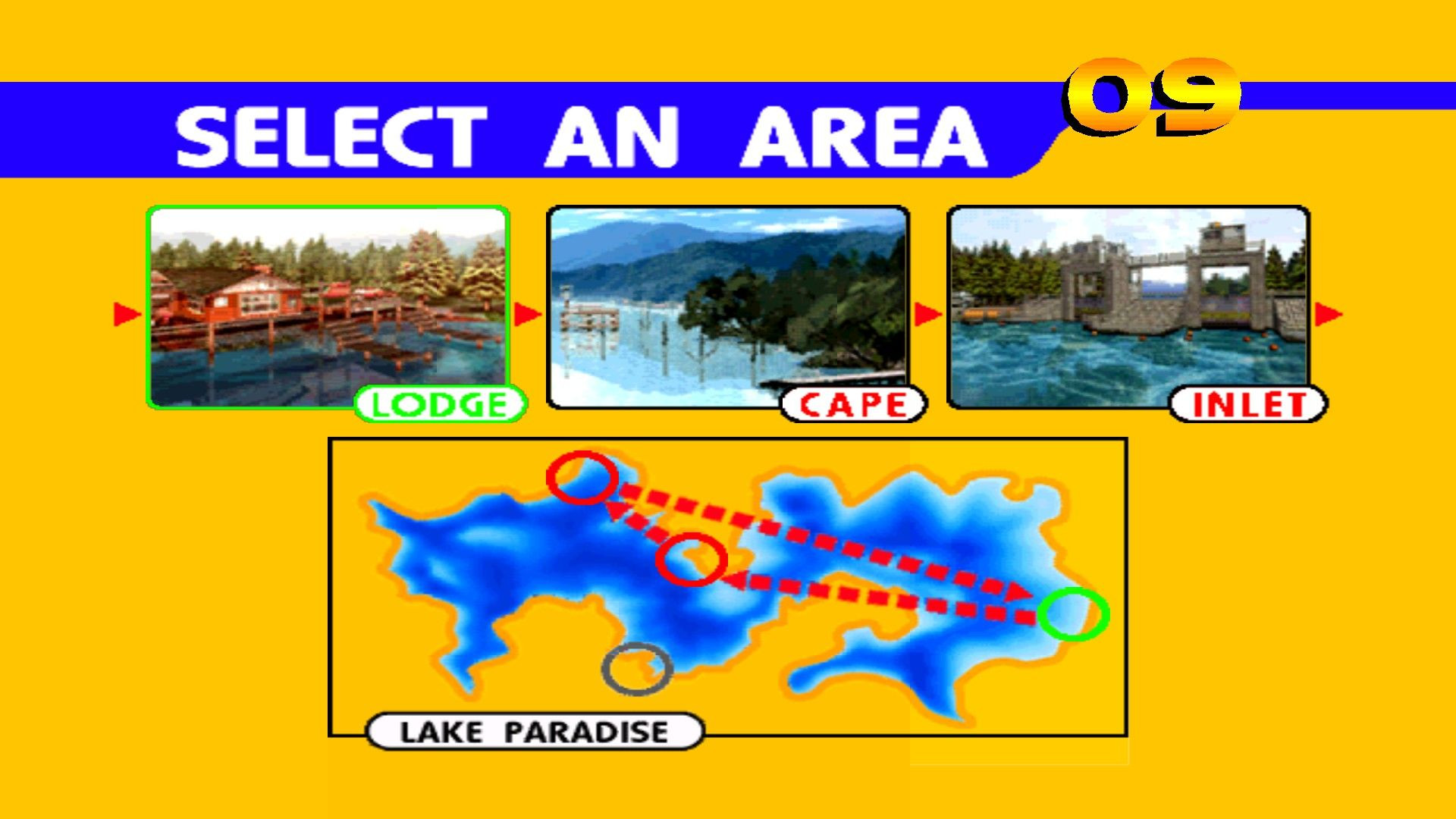 Sega Bass Fishing (1999) - кадр 1
