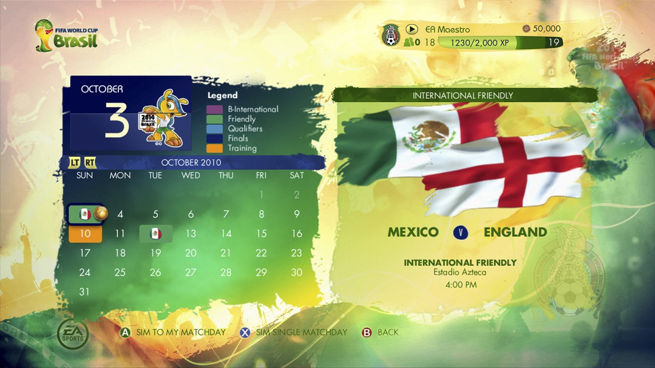 EA 2014 FIFA World Cup Brazil - кадр 1