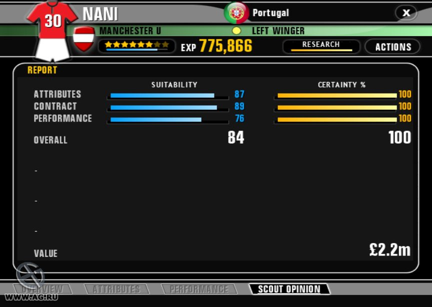 Premier Manager 08 - кадр 1