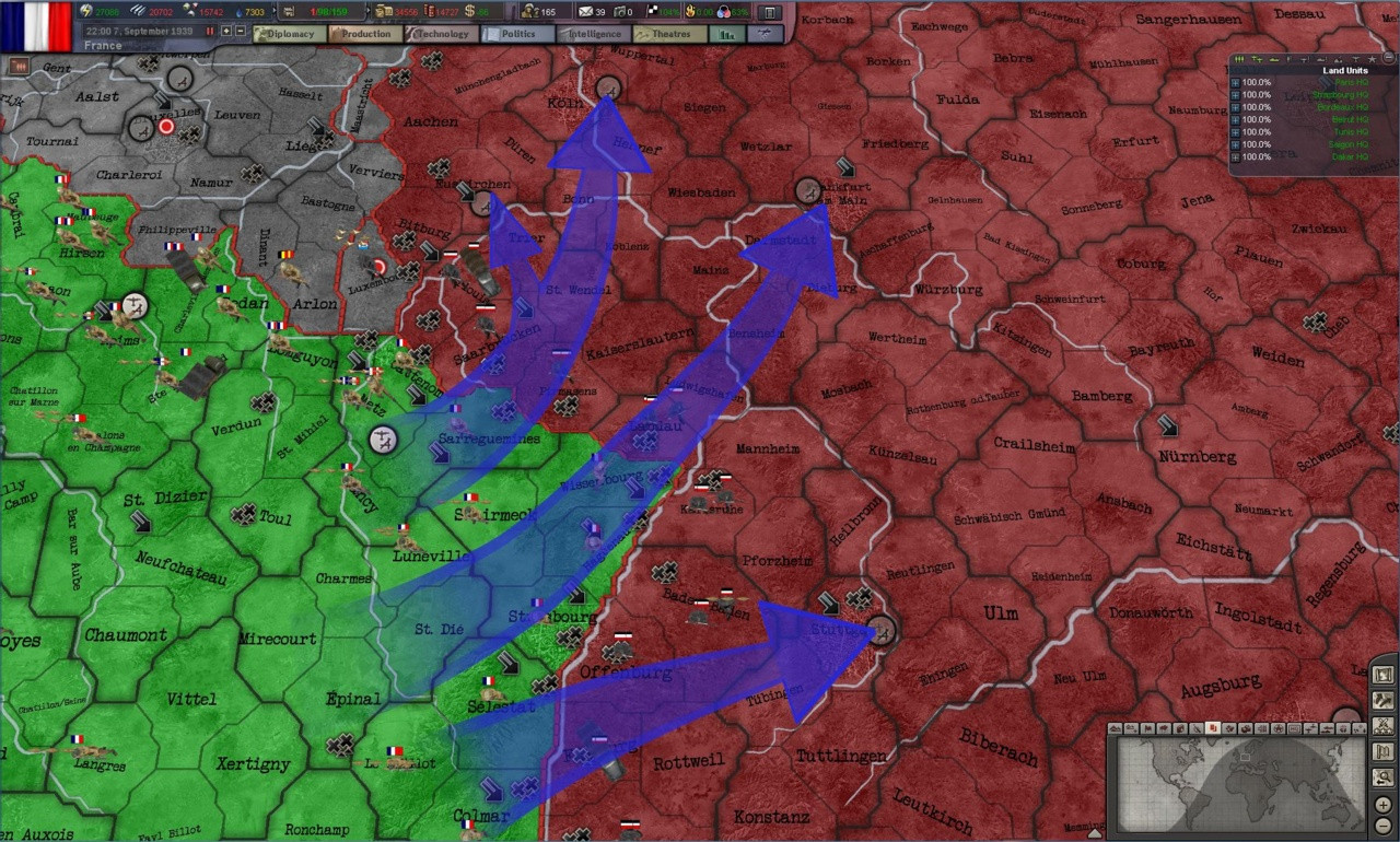Hearts of Iron III: Their Finest Hour - кадр 3