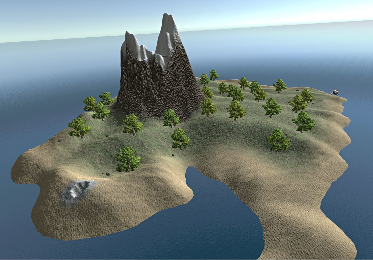 Alone at the Island (itch) - кадр 1