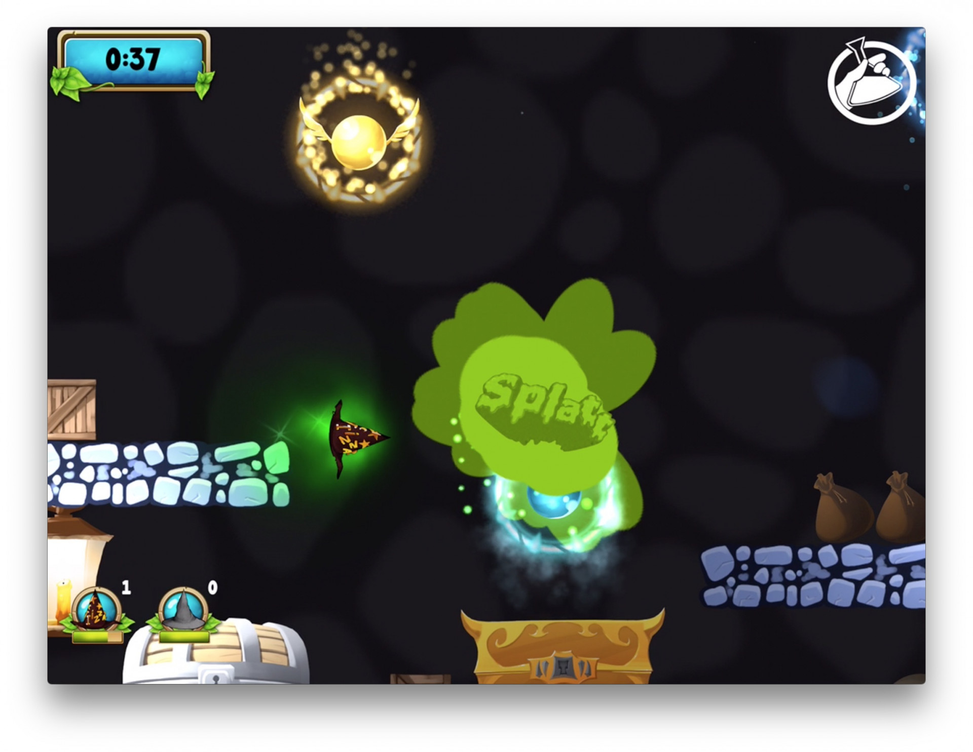 Game about gnomes and wizard hats (itch) - кадр 1