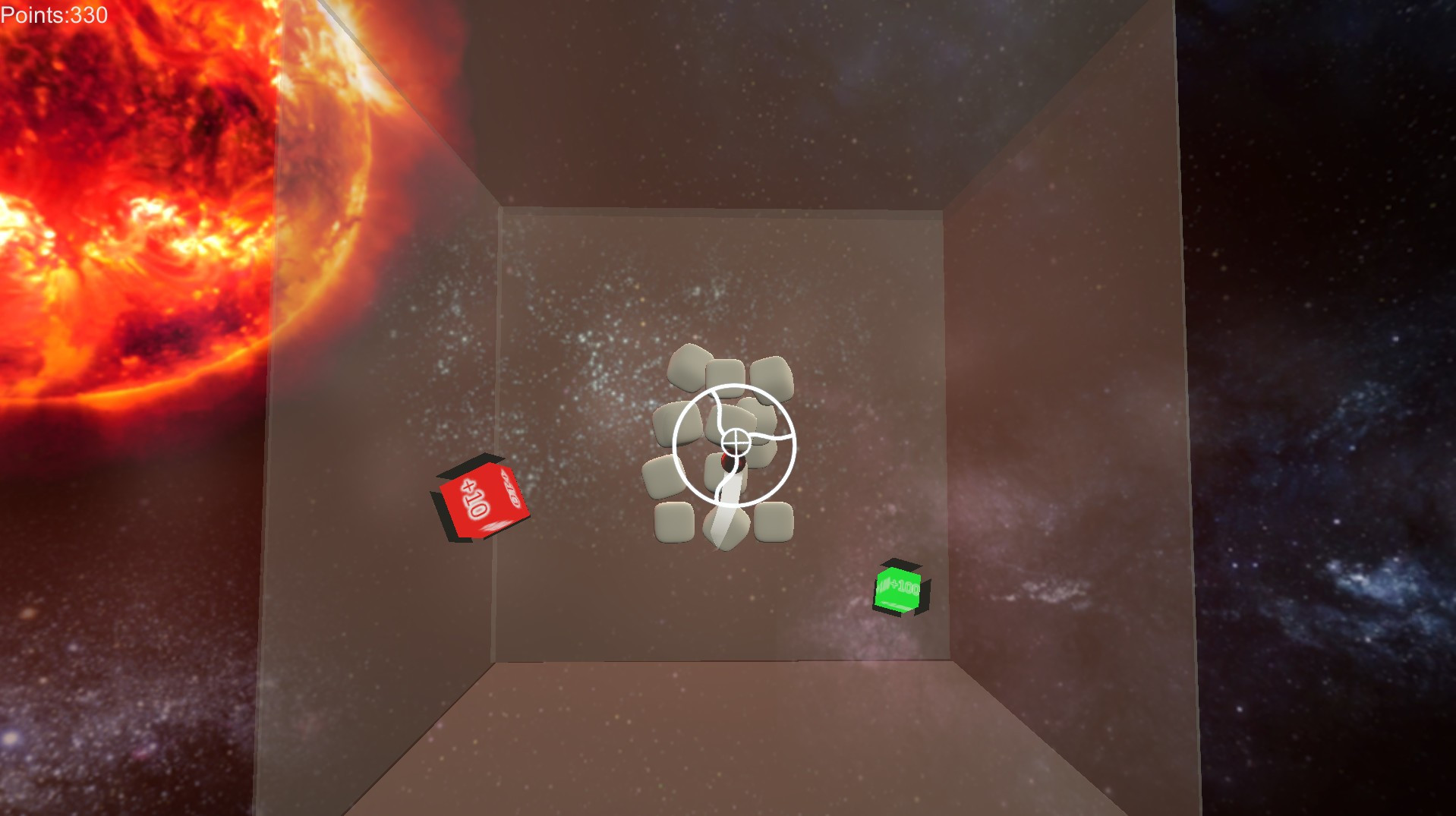 SpaceBall in Cube - кадр 1