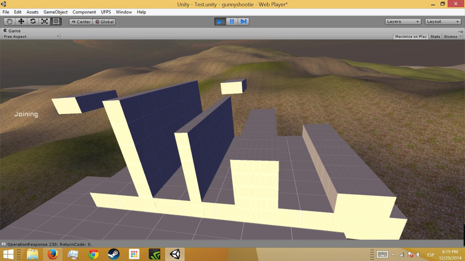 Multiplayer parkour FPS (Alpha 0.2) (itch) - кадр 1